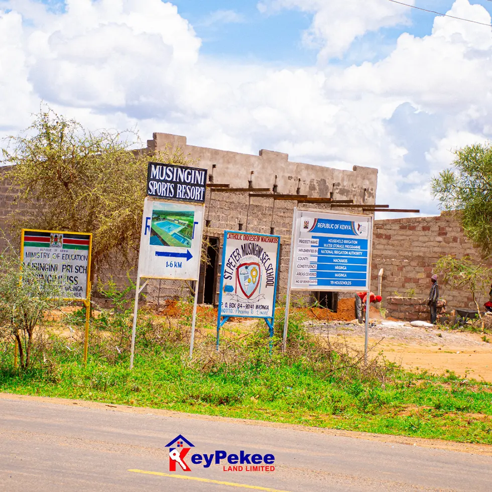 Aerial View of Plots
